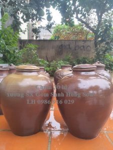 Bán chum sành ngâm ủ rượu tại Kim Sơn Ninh Bình